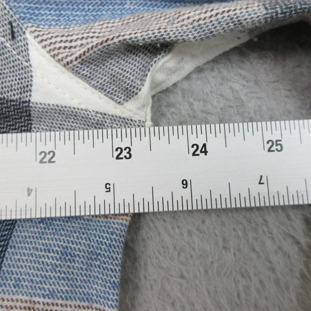 Levis Outdoor Shirt‎ Mens XL White Plaid Button Up Gorpcore Outdoor Workwear